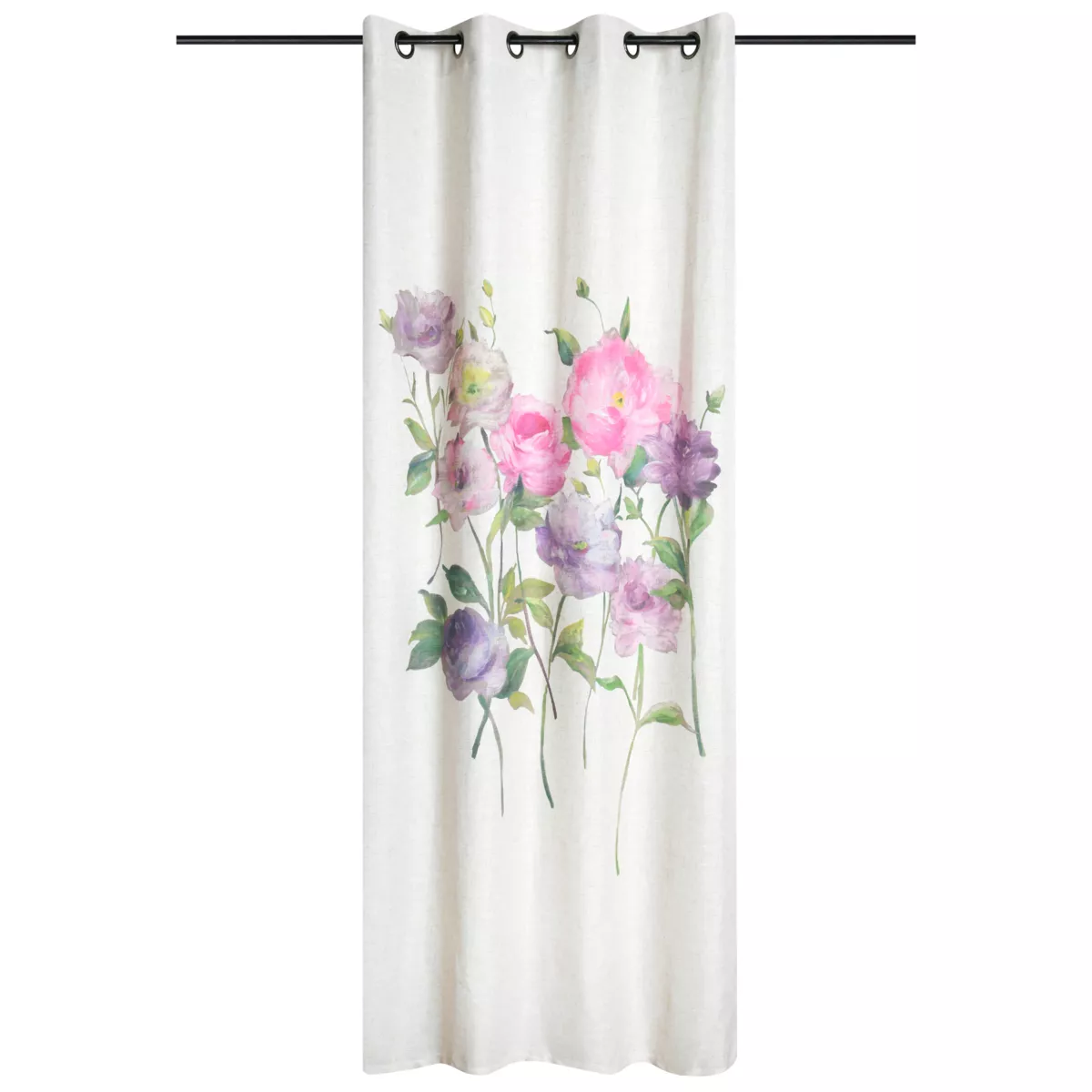 Tenda in cotone (140 x 260 cm) Rozaria Rosa
