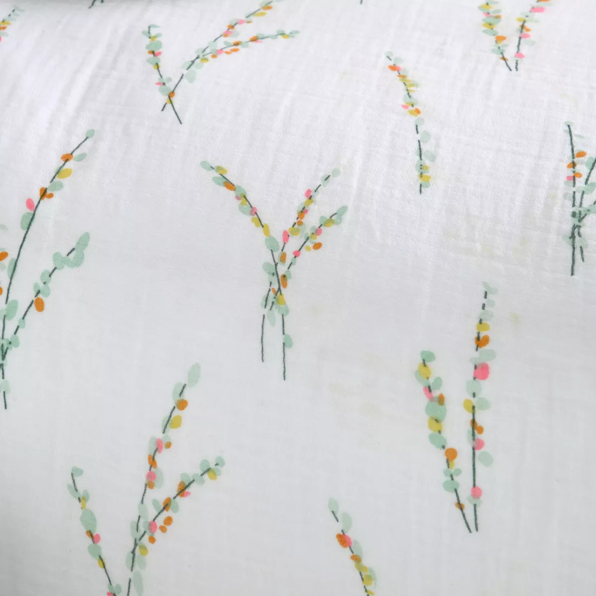 Copripiumino e due federe in doppio cotone gessato (260 x 240 cm) Fleolia Multicolore