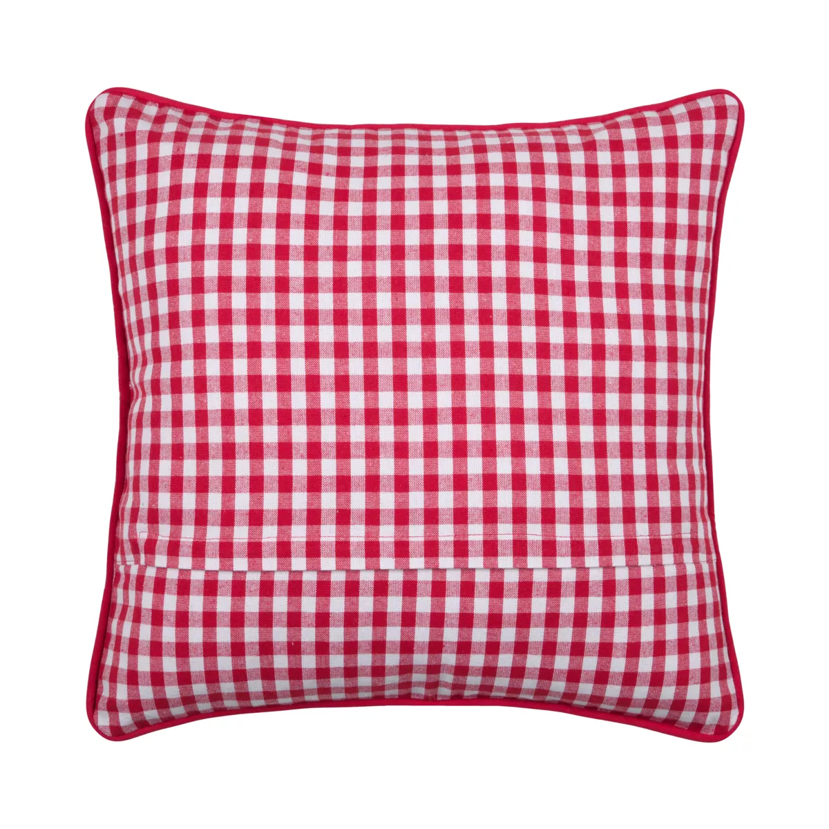 Cuscino quadrato in cotone (45 x 45 cm) Bardot Rosso