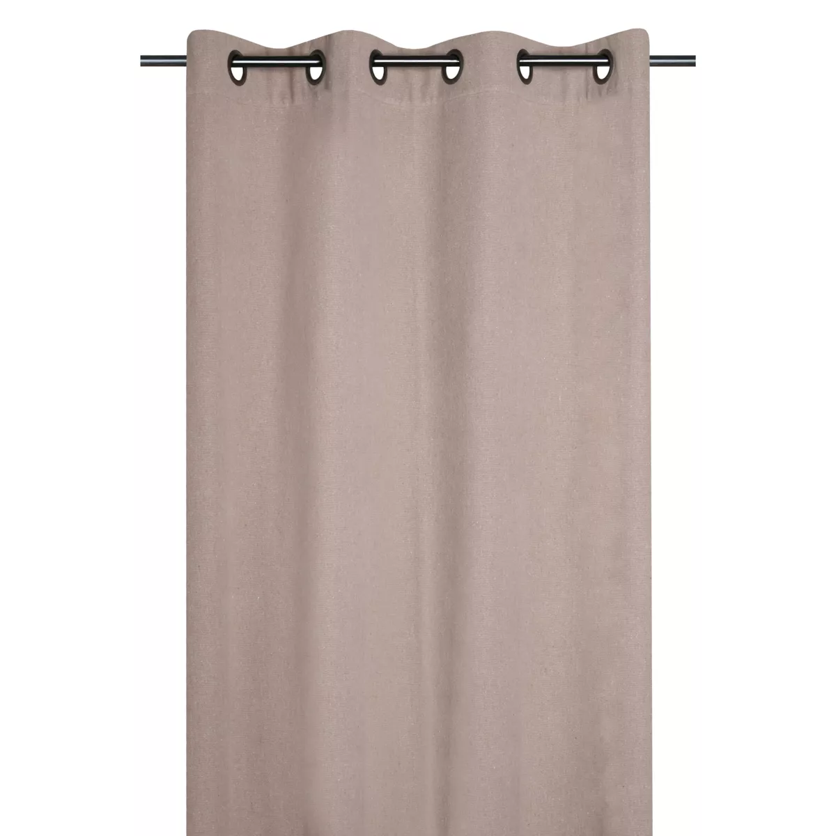 Tenda in cotone tessuto (140 x 260 cm) Monaco Beige
