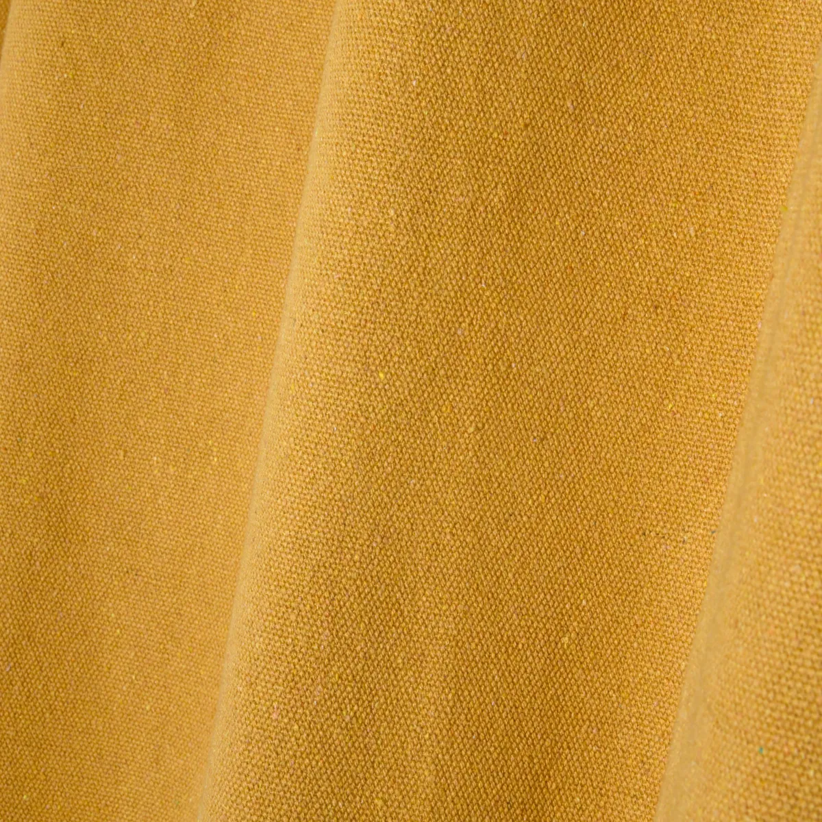 Tenda in cotone tessuto (140 x 260 cm) Monaco Giallo curry
