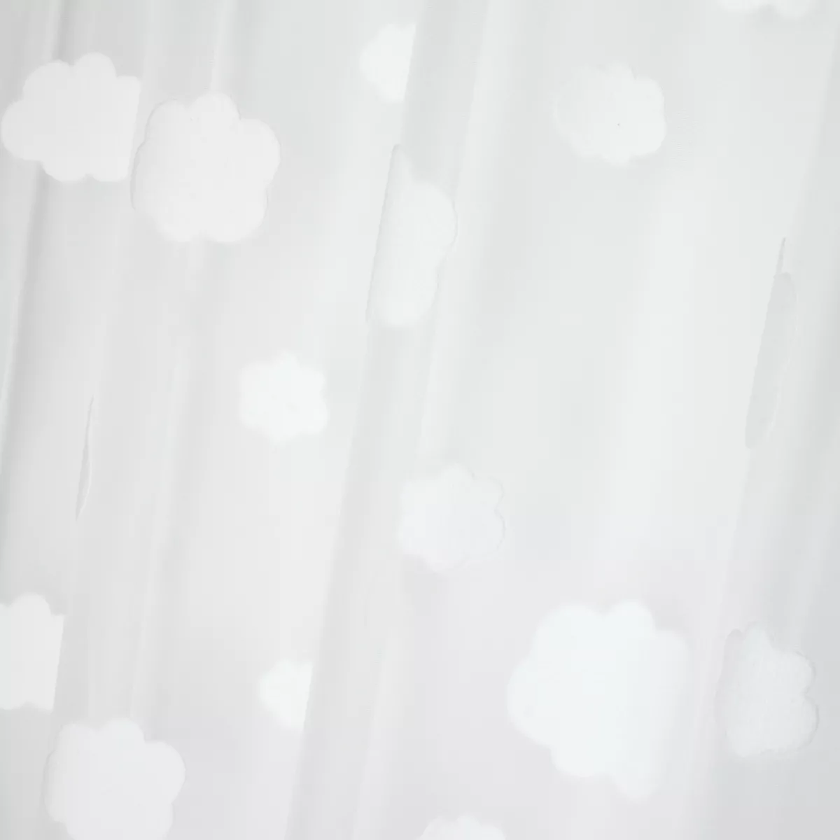Voilage enfant (140 x 260 cm) Moby Blanc