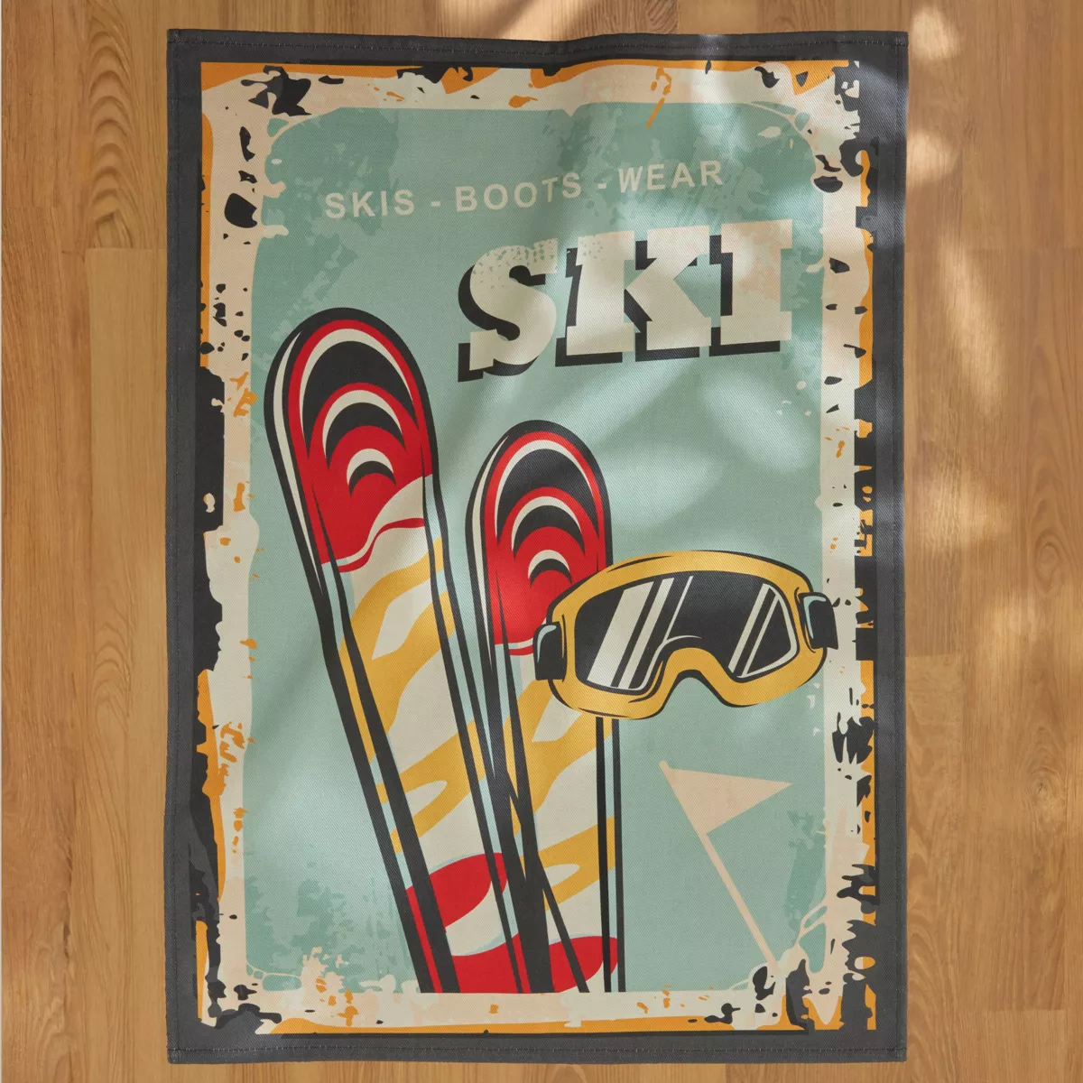 Set di 3 strofinacci in cotone (50 x 70 cm) Touschuss Multicolore