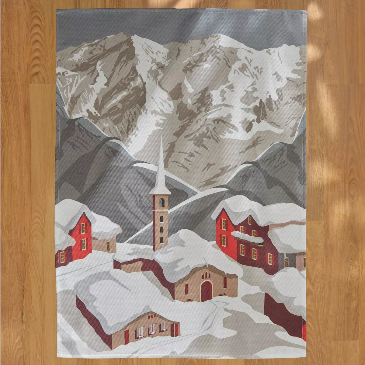 Set di 3 strofinacci in cotone (50 x 70 cm) Izar Multicolore