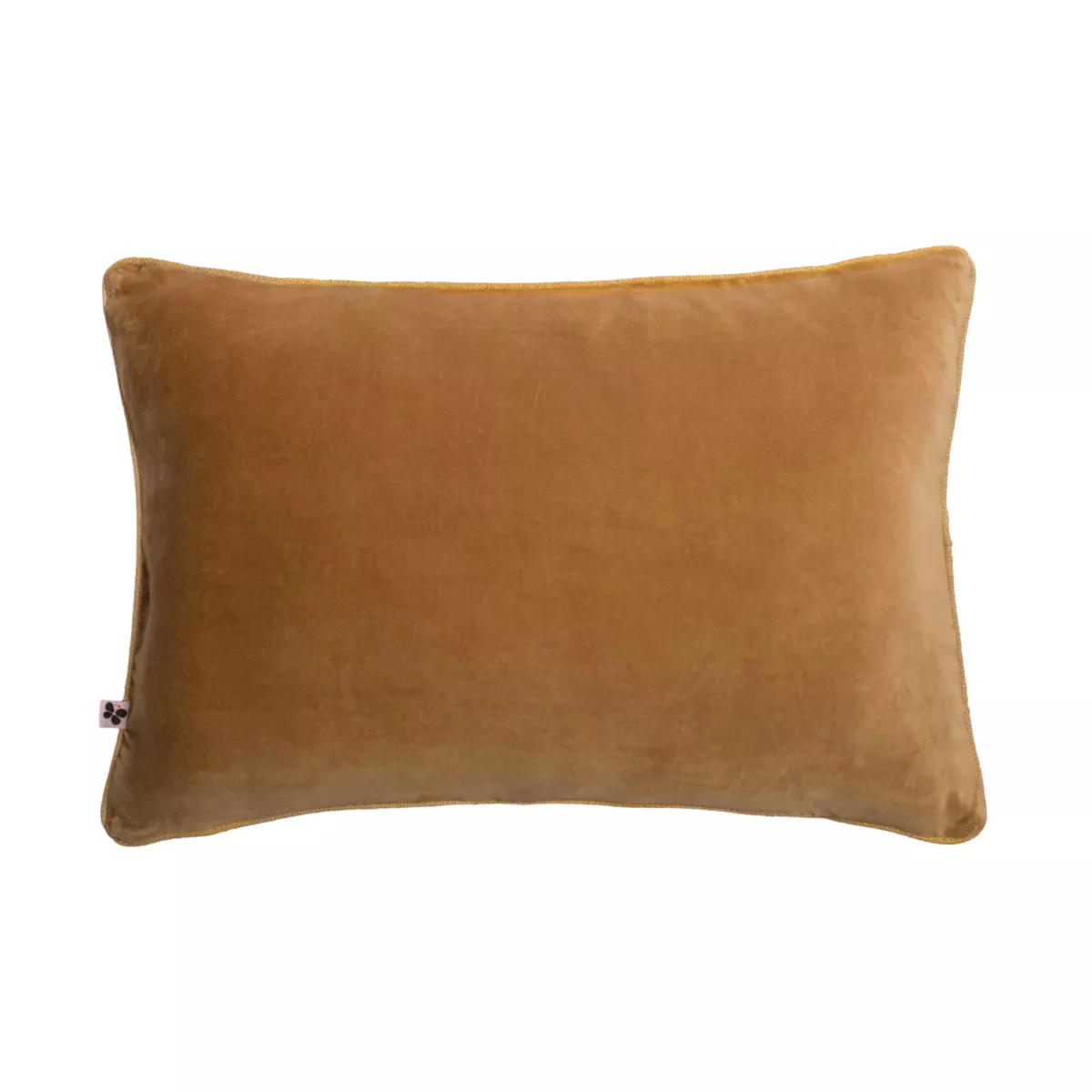 Coussin rectangulaire velours de coton (40 x 60 cm) Victor Camel