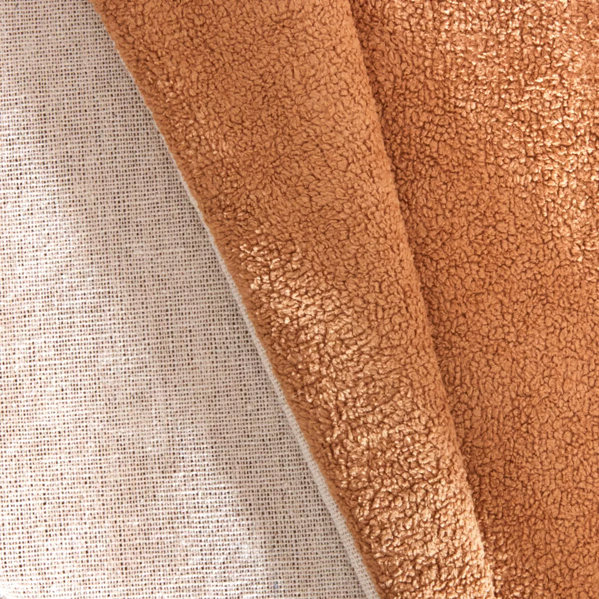 Tenda in bouclé (140 x 280 cm) Ava Camel