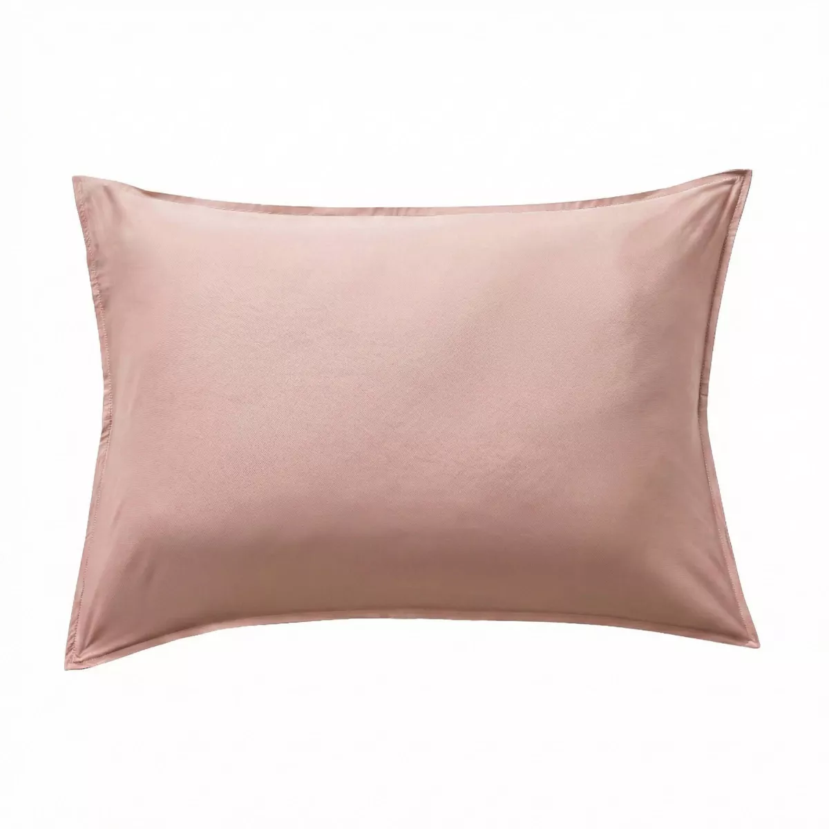 Federa rettangolare in satin di bambù (50 x 80 cm) Sienna Rose blush