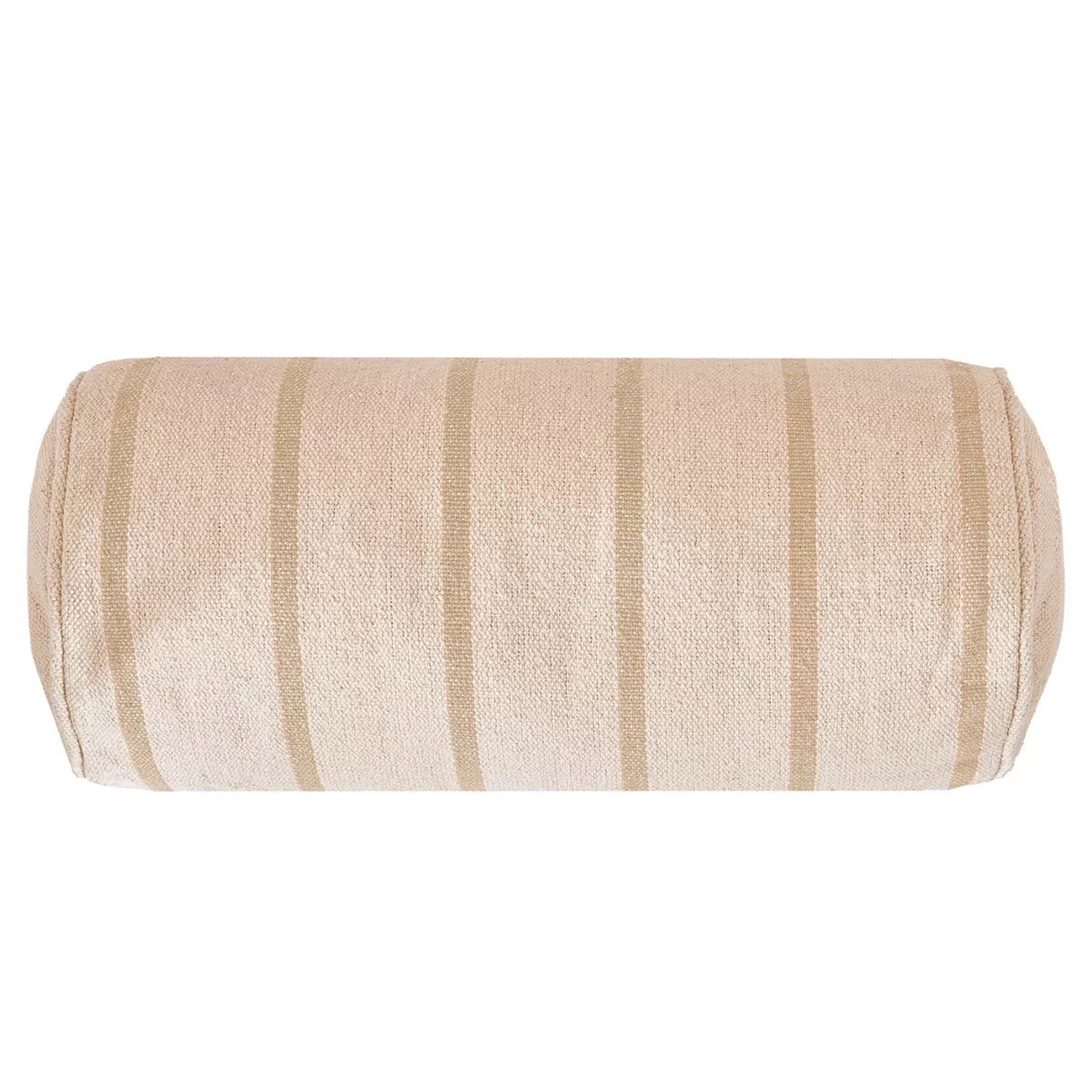 Cuscino da esterno in tela di cotone polochon (45 x 20 cm) Ocealys Beige