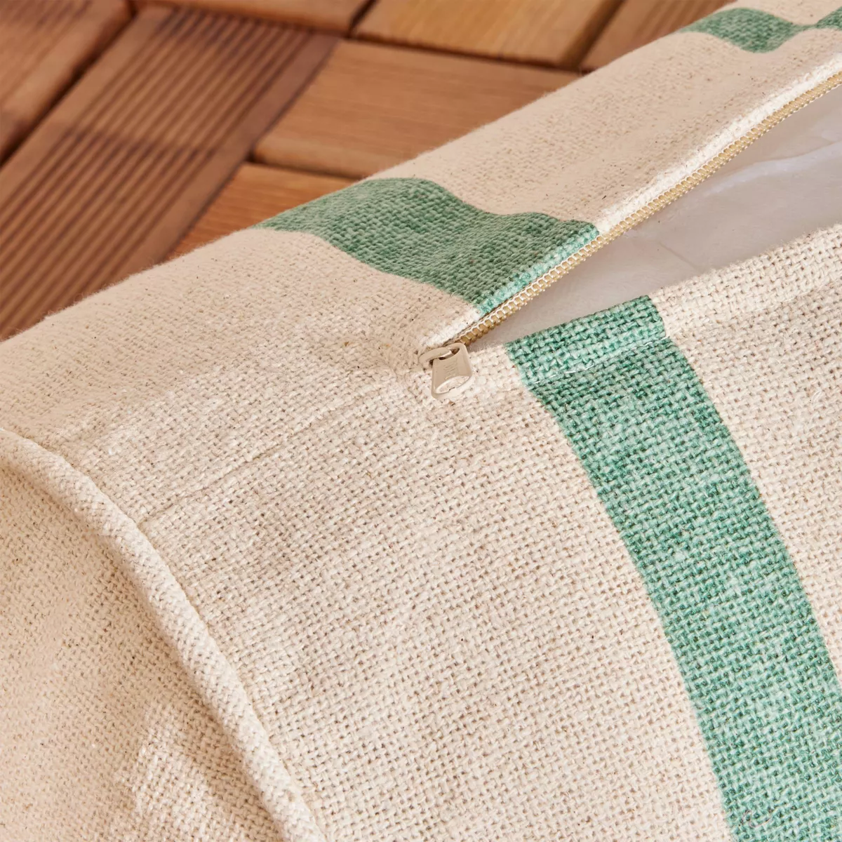 Cuscino da esterno a forma di poltrona (20 x 45 cm) Nautira Verde