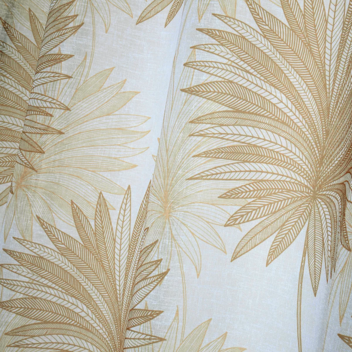 Tenda a voile effetto lino (140 x 260 cm) Mekong Beige