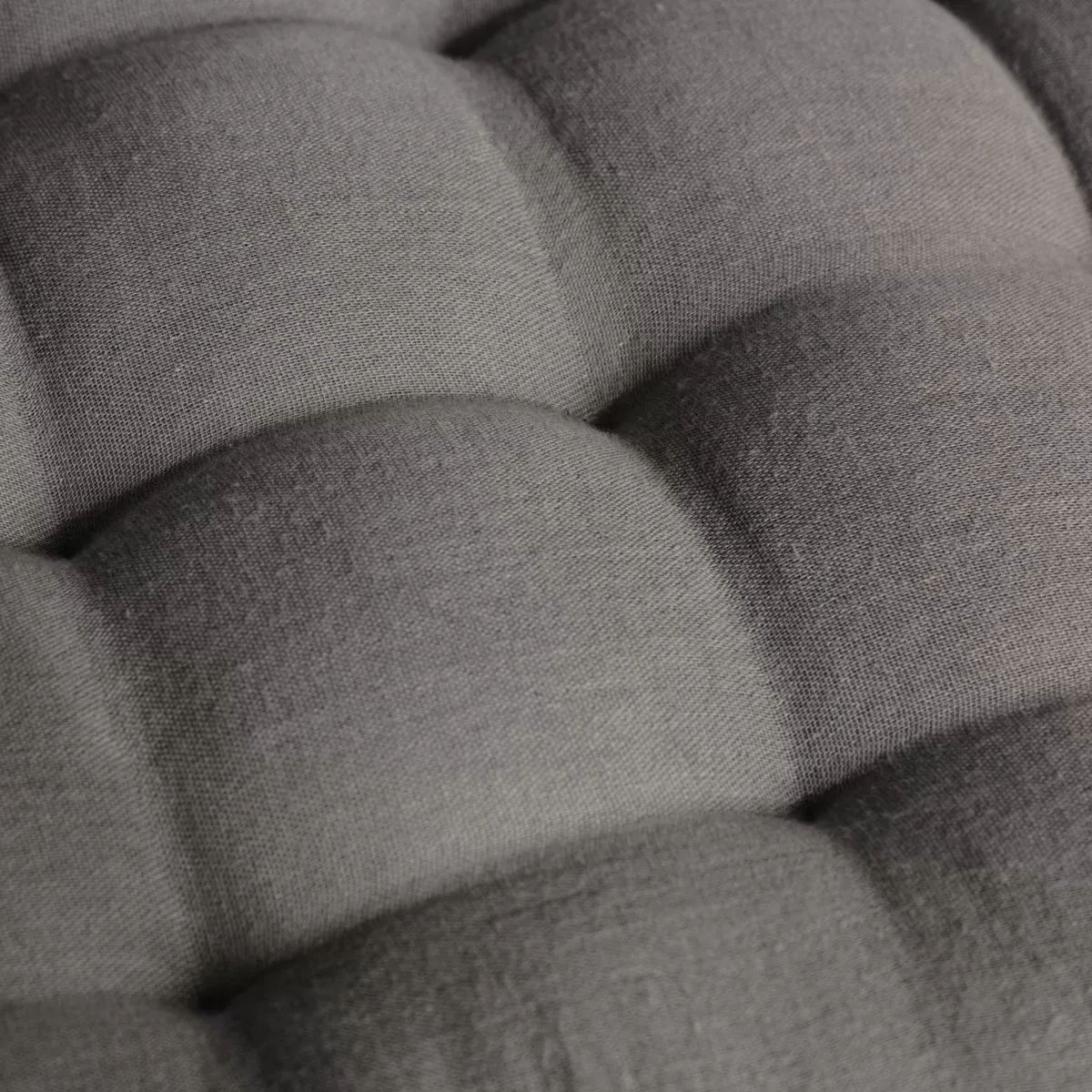 Matelas de sol gaze de coton (60 x 120 cm) Gaïa Gris granit