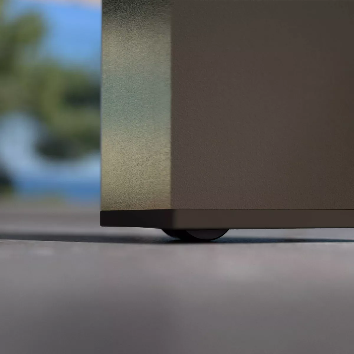 Mesa de jardín extensible de aluminio para 12 personas (180/240/300 x 96 cm) Amalfi Gris antracita