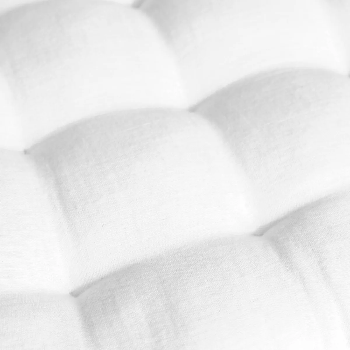 Bomuldsgaze gulvmadras (60 x 120 cm) Gaïa Hvid chantilly