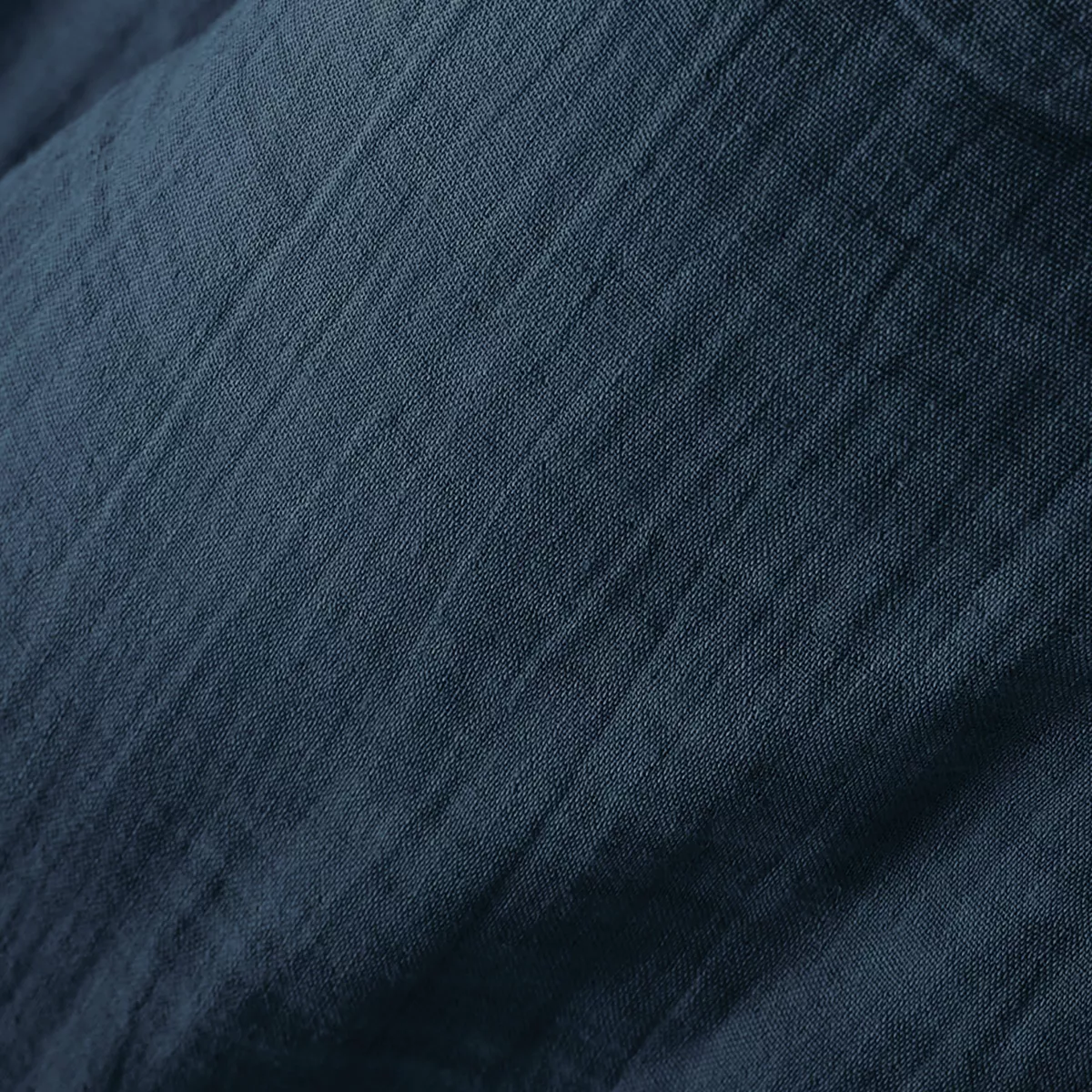 Bettlaken aus Baumwoll-Gaze (240 cm) Gaïa Dunkelblau 2