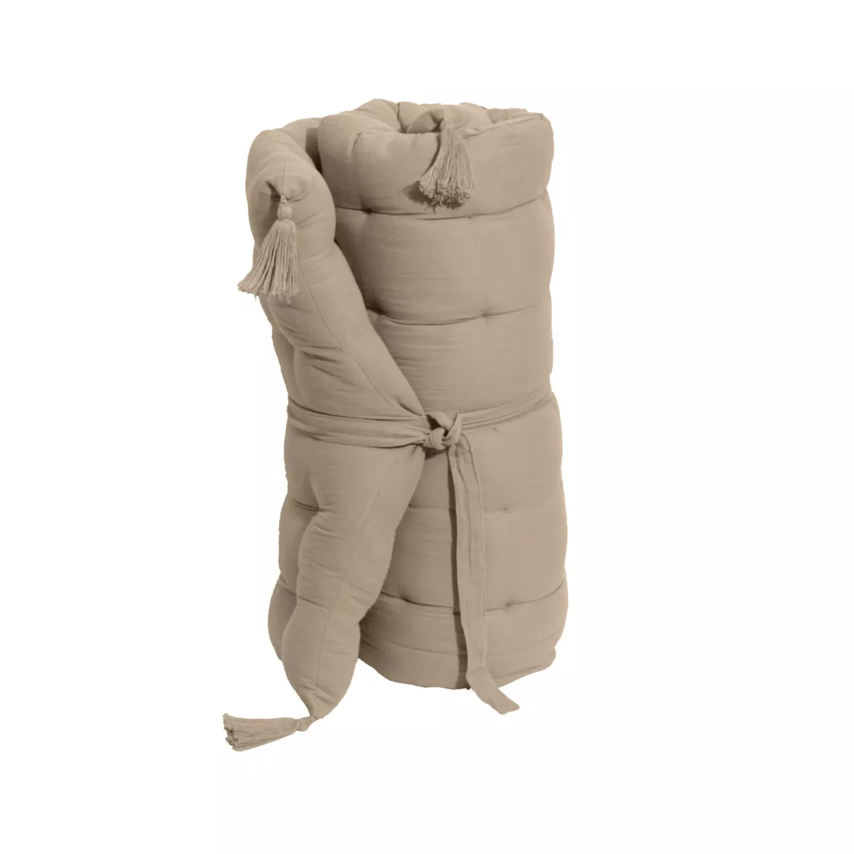 Bomuldsgaze gulvmadras (60 x 120 cm) Gaïa Ficelle