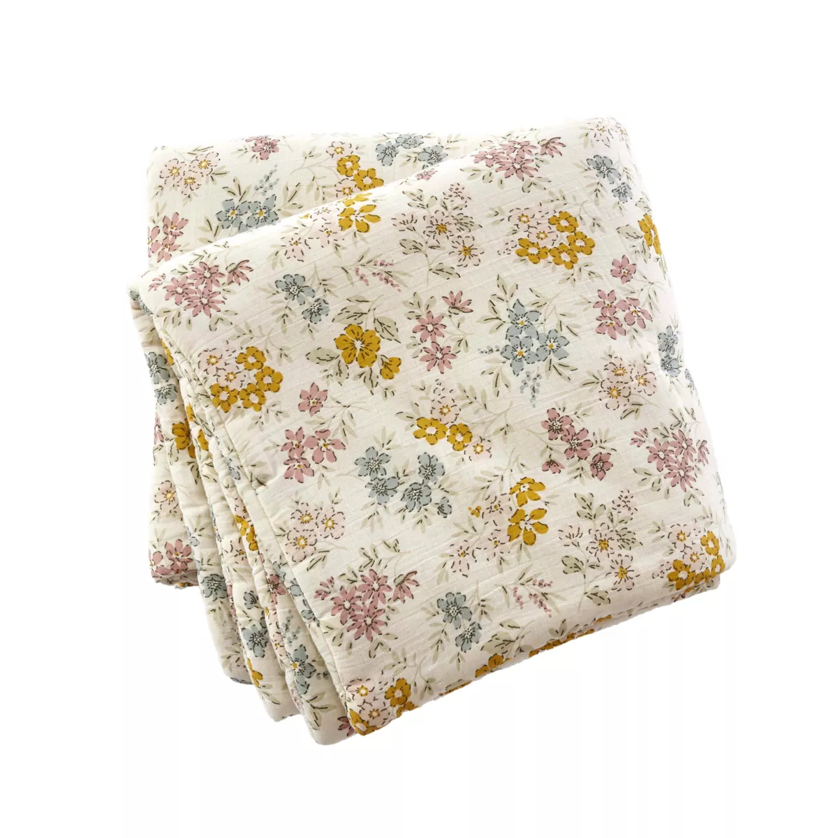 Piumone in garza di cotone (90 x 200 cm) Gaïa Acquerello Multicolore