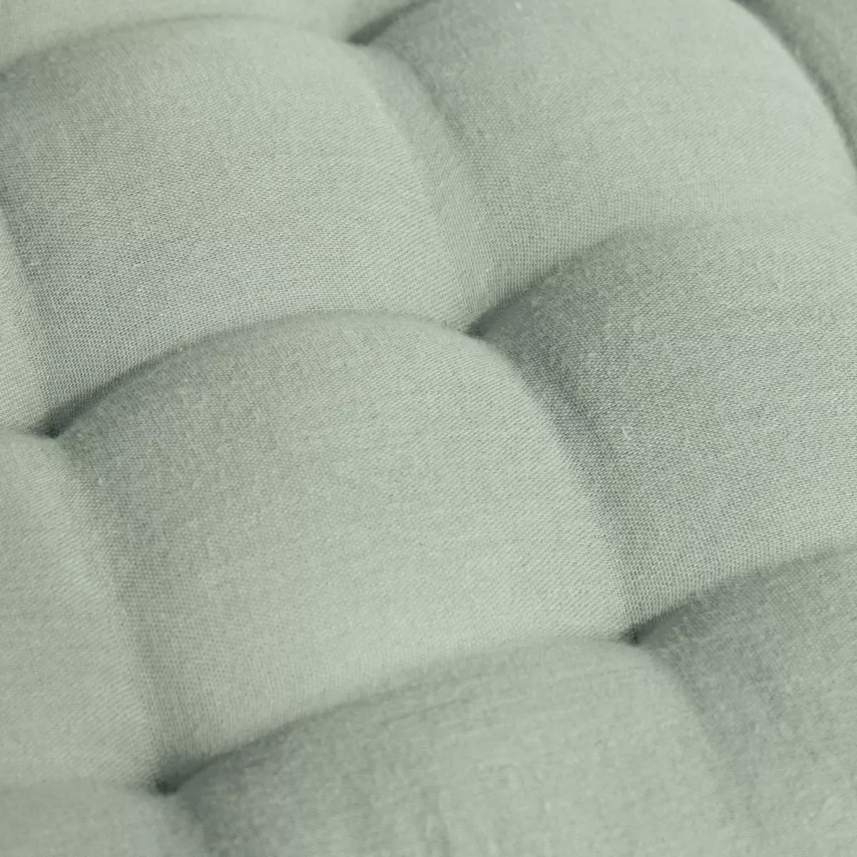 Colchoneta de suelo en gaza de algodón (60 x 120 cm) Gaïa Verde eucalipto