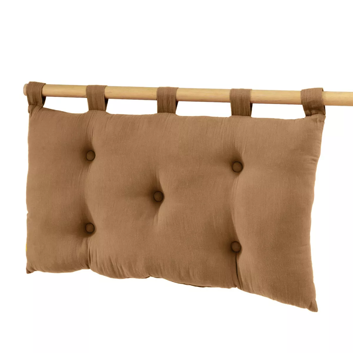 Tête de lit gaze de coton (80 cm) Gaïa Camel 3