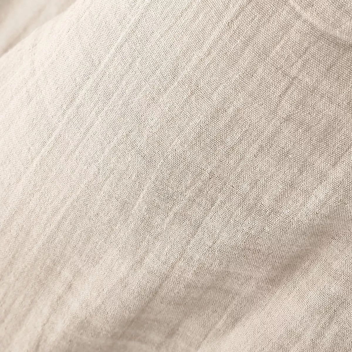 Bettüberwurf aus Baumwoll-Gaze (150 x 150 cm) Gaïa Beige 2