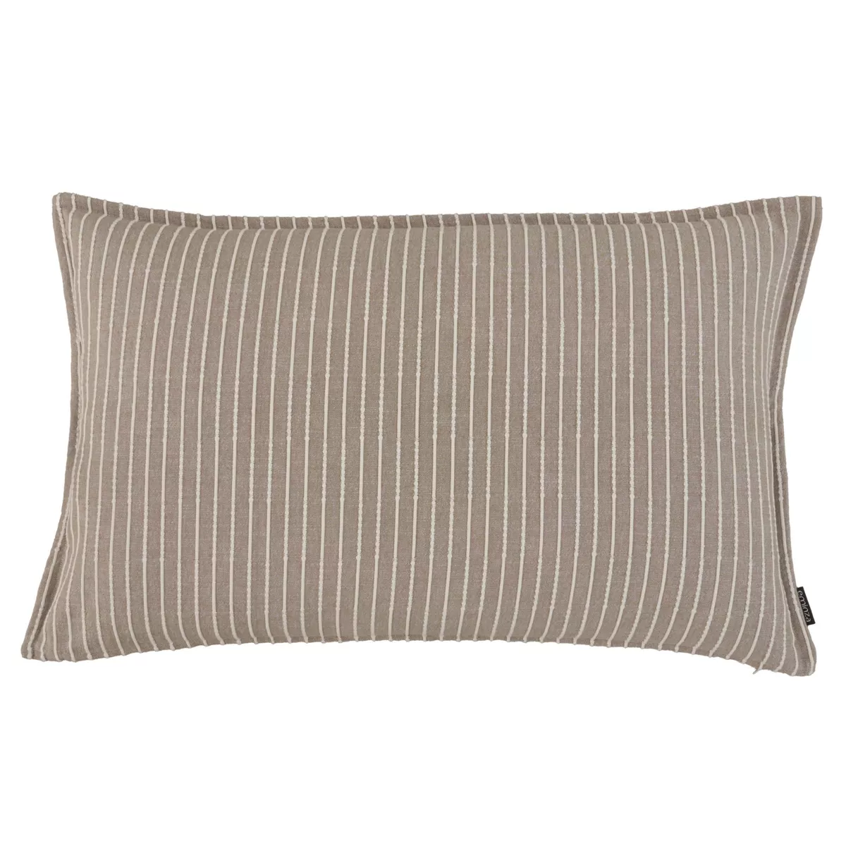 Cuscino rettangolare in cotone testurizzato (50 x 80 cm) Alice Ecru