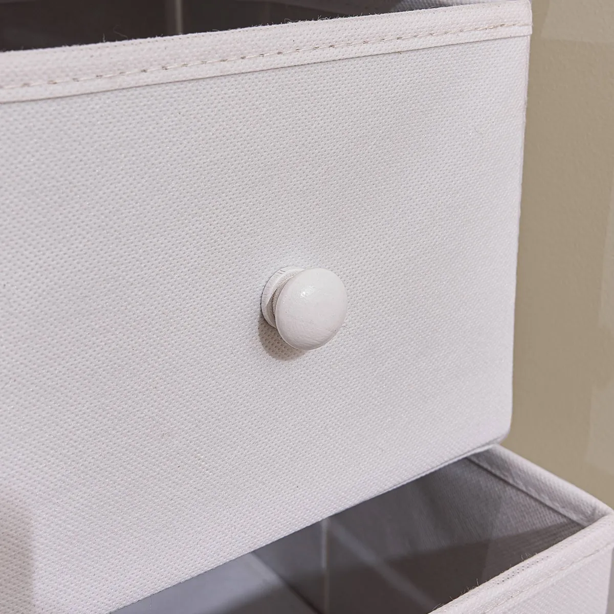 Meuble d'angle enfant 8 tiroirs (50 x 75.5 cm) Ninoa Blanc