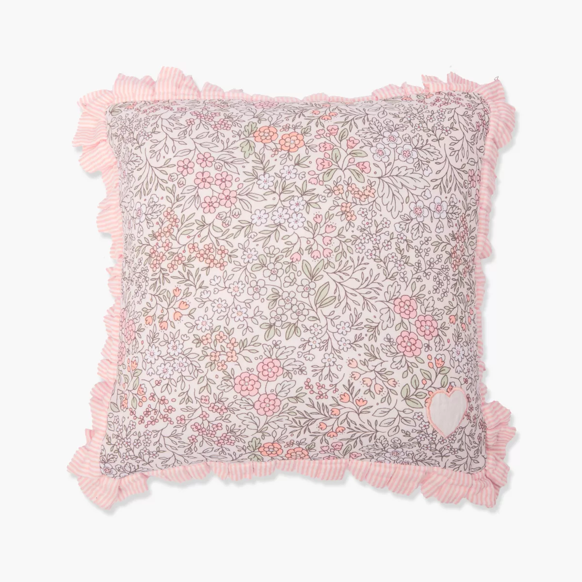 Cuscino per bambini Quadrato in Cotone (40 x 40 cm) Pimprenelle Rosa