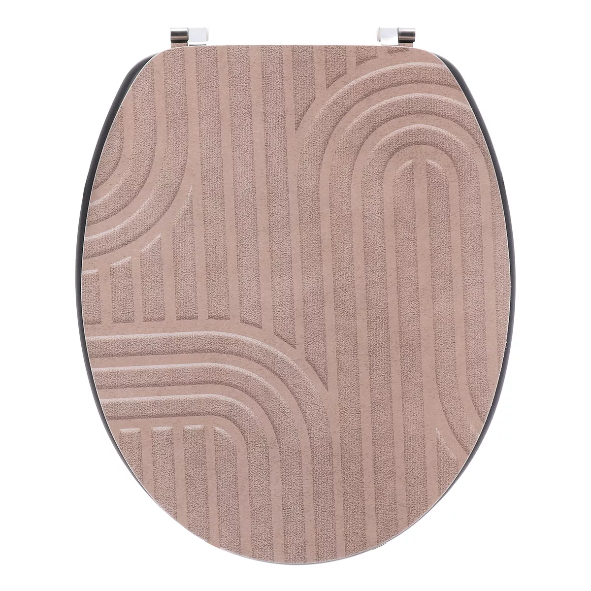 Copriwater in legno 18 pollici Minimalist Rosa cipria