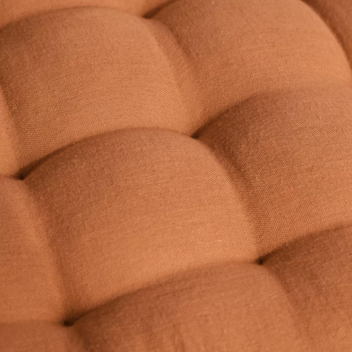 Materasso da pavimento garza di cotone (60 x 120 cm) Gaïa Albicocca