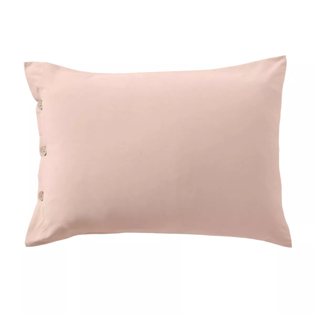 Federa rettangolare in percalle di cotone (50 x 80 cm) Diane Rose Blush