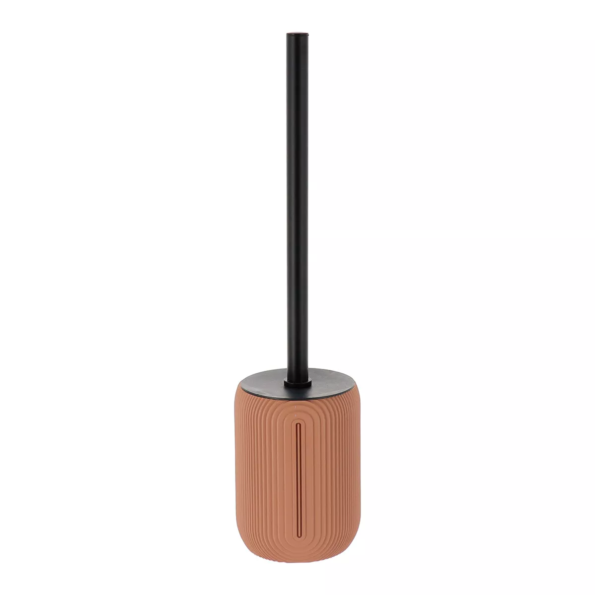 Scovolino WC con coperchio Minimalist geometrico Rosa cipria