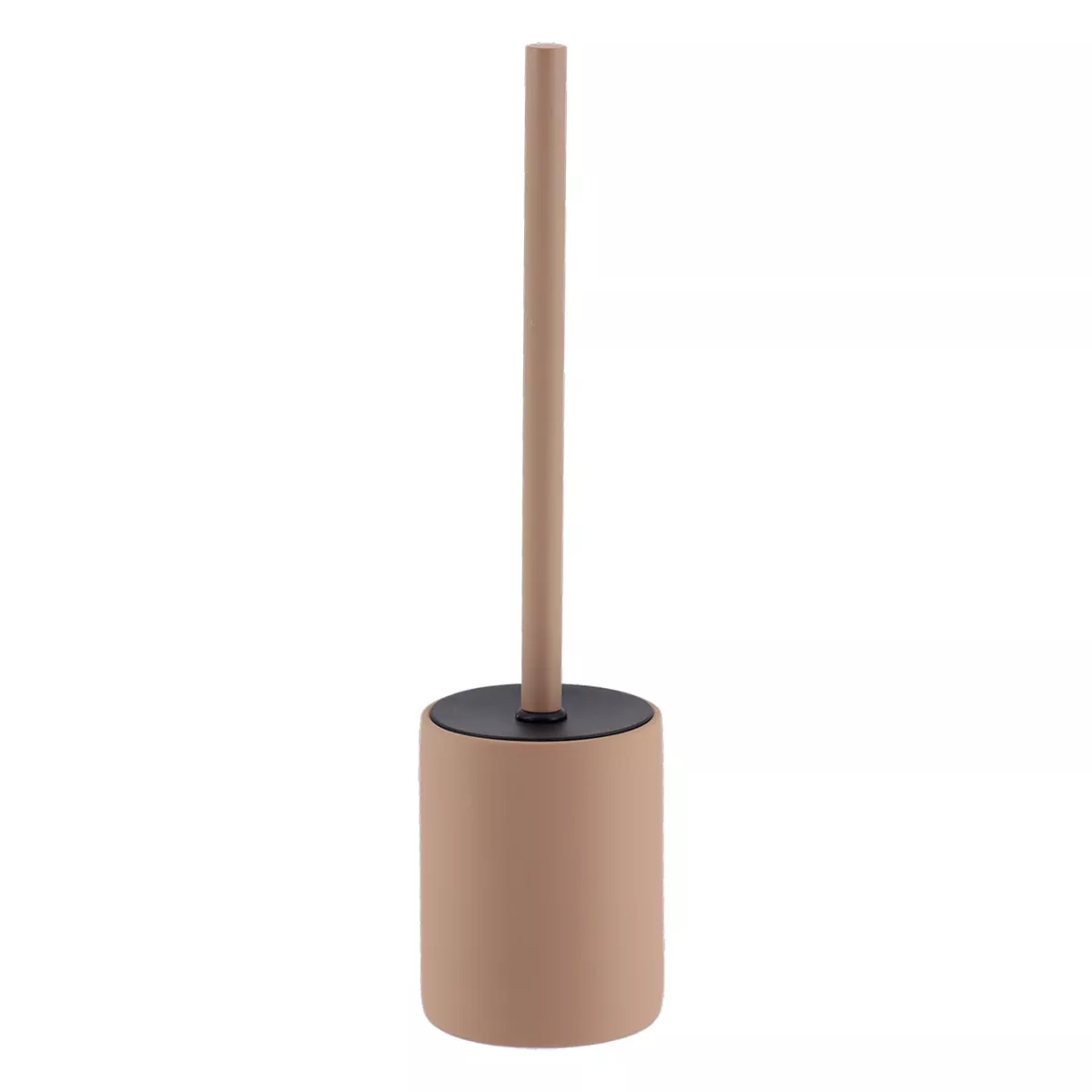 BROSSE WC EN GRES EFFET RUBBER - CAPPUCCINO