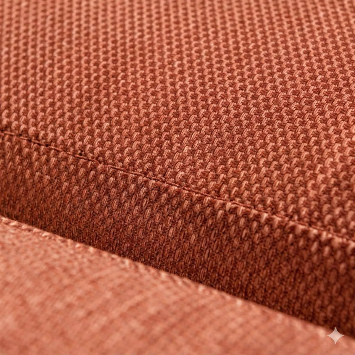 Divano da giardino in alluminio 3 posti Monte Carlo Grigio antracite e terracotta