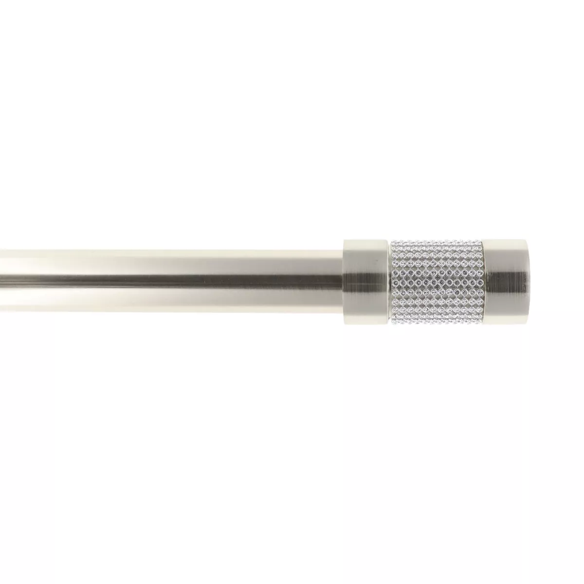 Kit asta tenda estensibile (L120 - L210 cm / D28 mm) Viola Argento