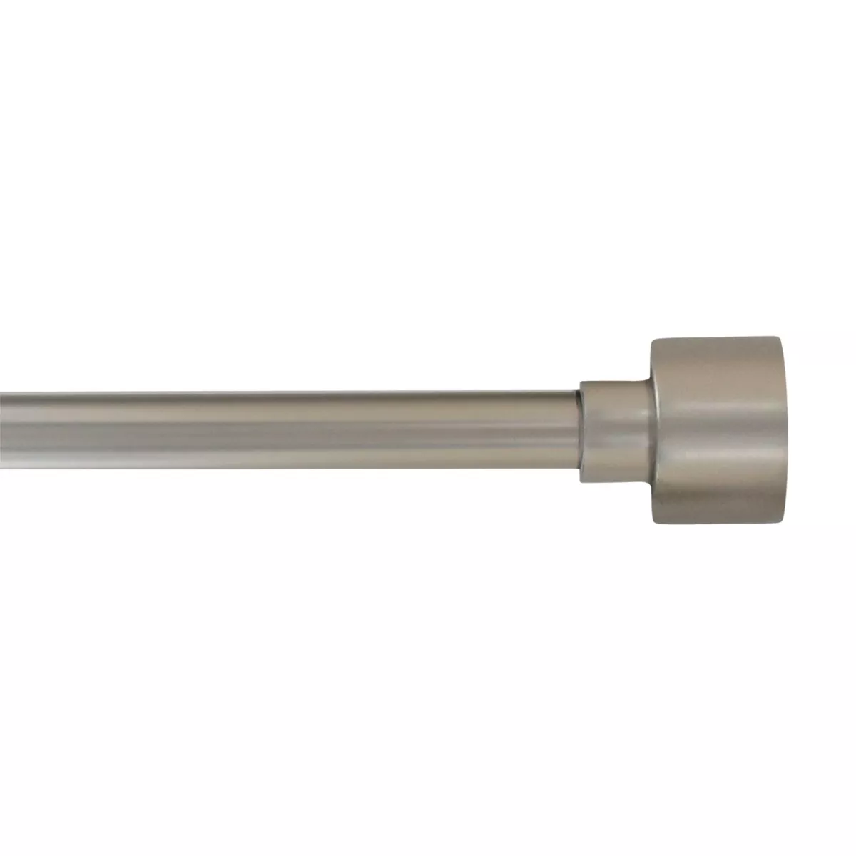 Kit asta tenda estensibile (L210 - L380 cm / D19 mm) Palermo Argento