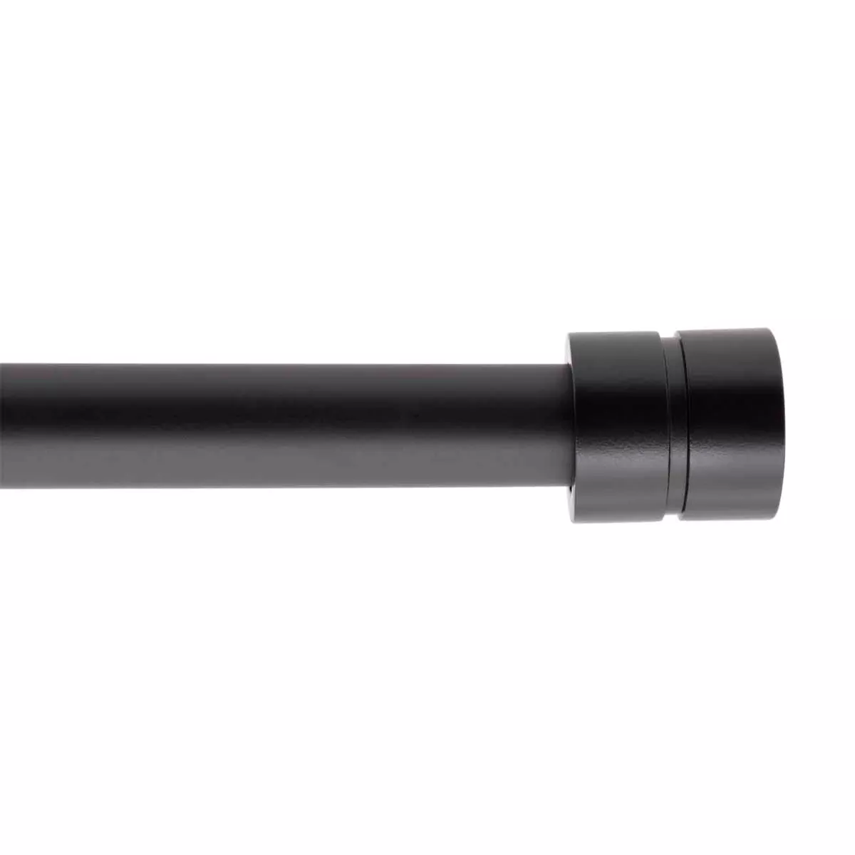 Kit asta tenda estensibile (L120 - L210 cm / D19 mm) Cesena Nero opaco