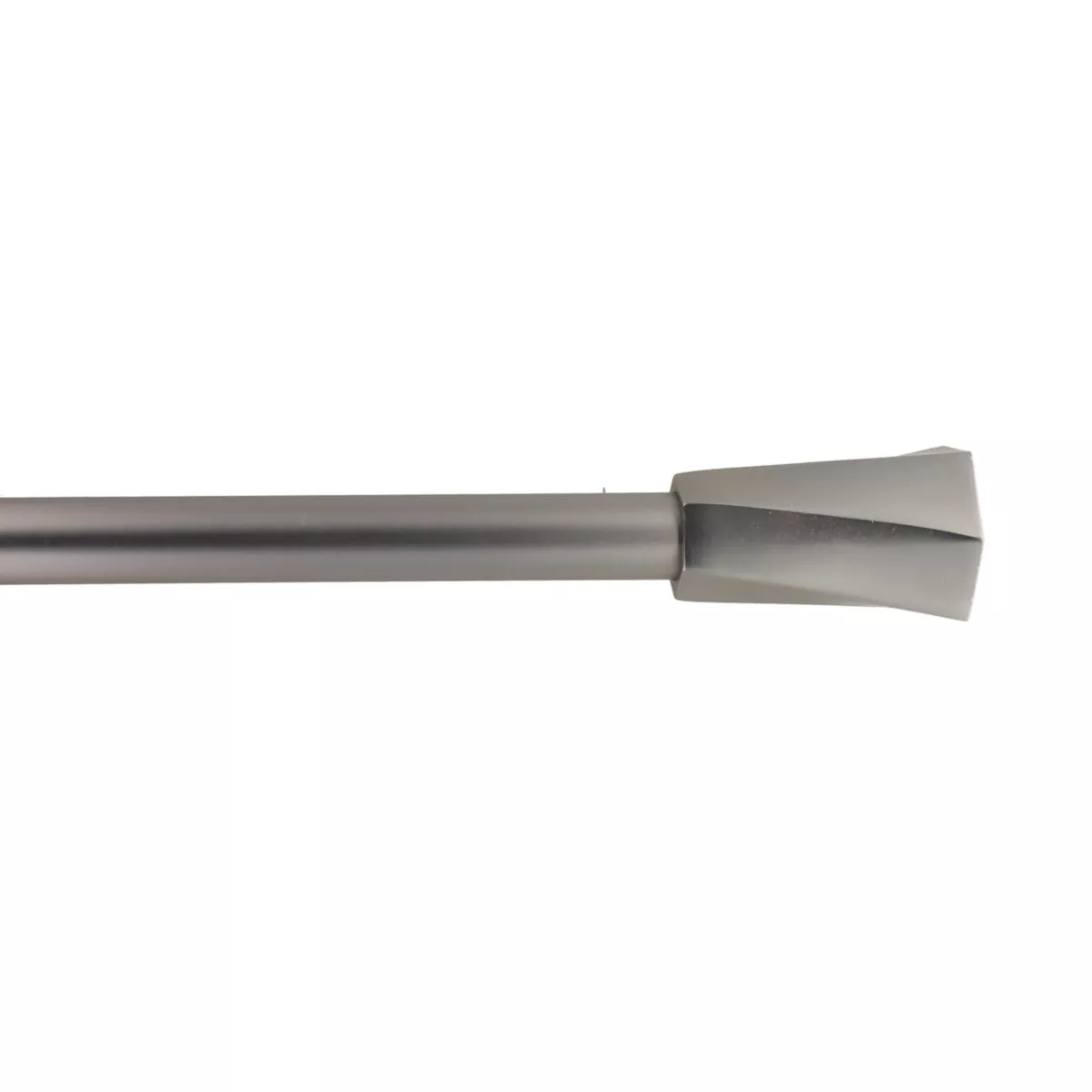 Kit asta tenda estensibile (L120 - L210 cm / D19 mm) Vinyasa Argento
