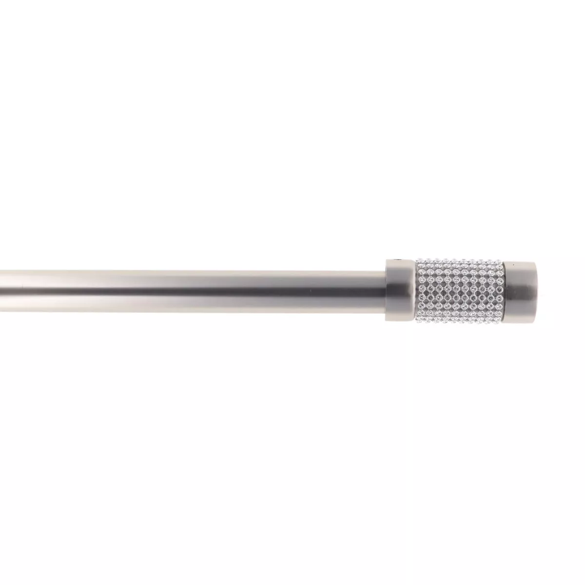 Kit asta tenda estensibile (L120 - L210 cm / D19 mm) Viola Argento