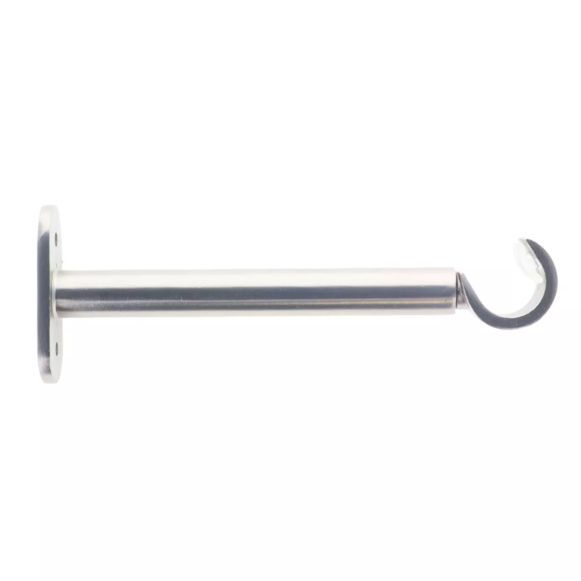 Supporto per asta fissa (L150 / D20 mm) Jim a goccia Argento opaco