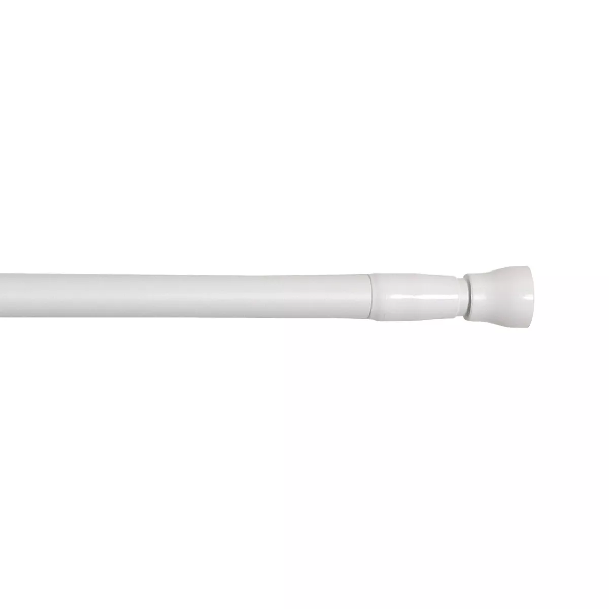 Asta autobloccante estensibile (L135 - L250 / D22 mm) a Pressione Bianco satinato