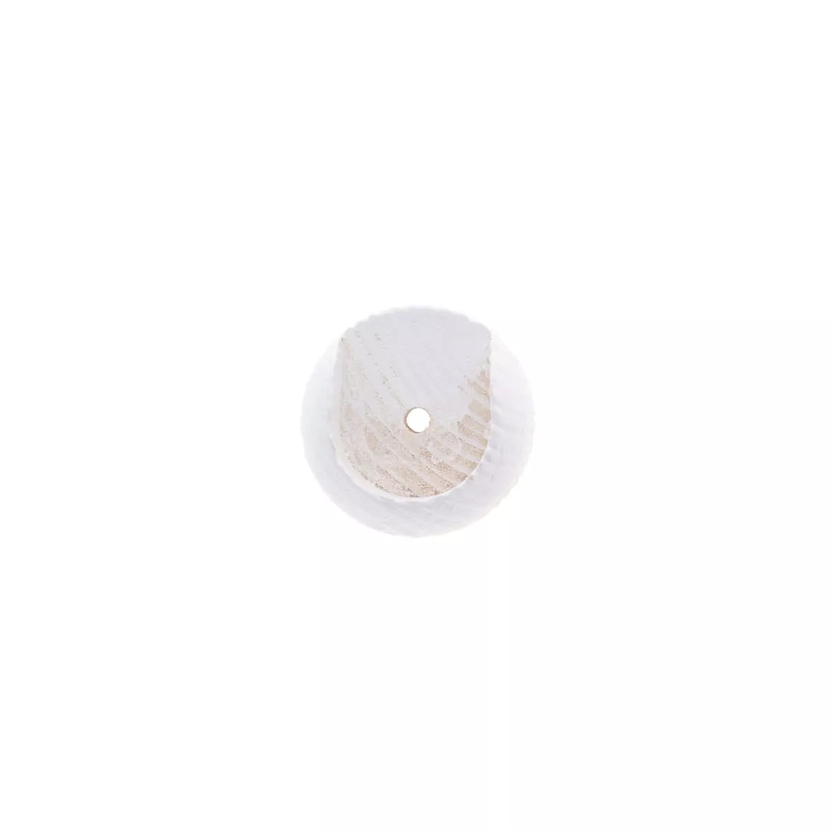 Set di 2 supporti per bastone per tende in legno cerusato (D28 mm) Soren Bianco