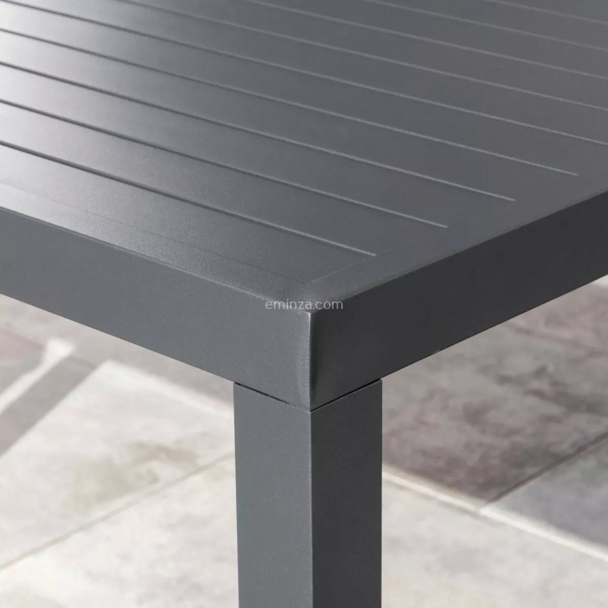 Mesa alta Aluminio Murano - Gris Antracita 4