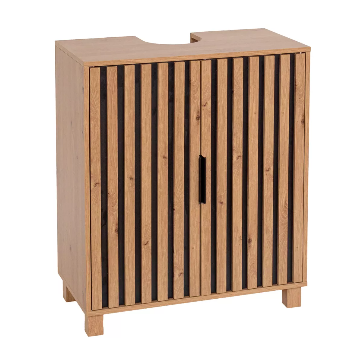 Mobile sottolavabo bagno in legno (70 x 60 cm) Karma Naturale