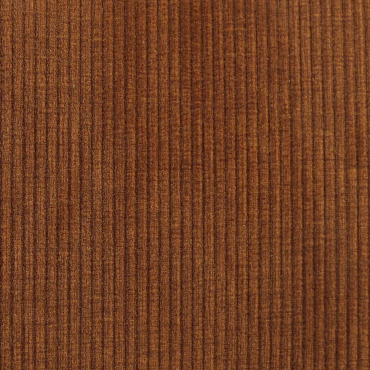 Set di 2 sedie per isola centrale con schienale in velluto a coste (Altezza seduta 68cm) Kosmo Cognac