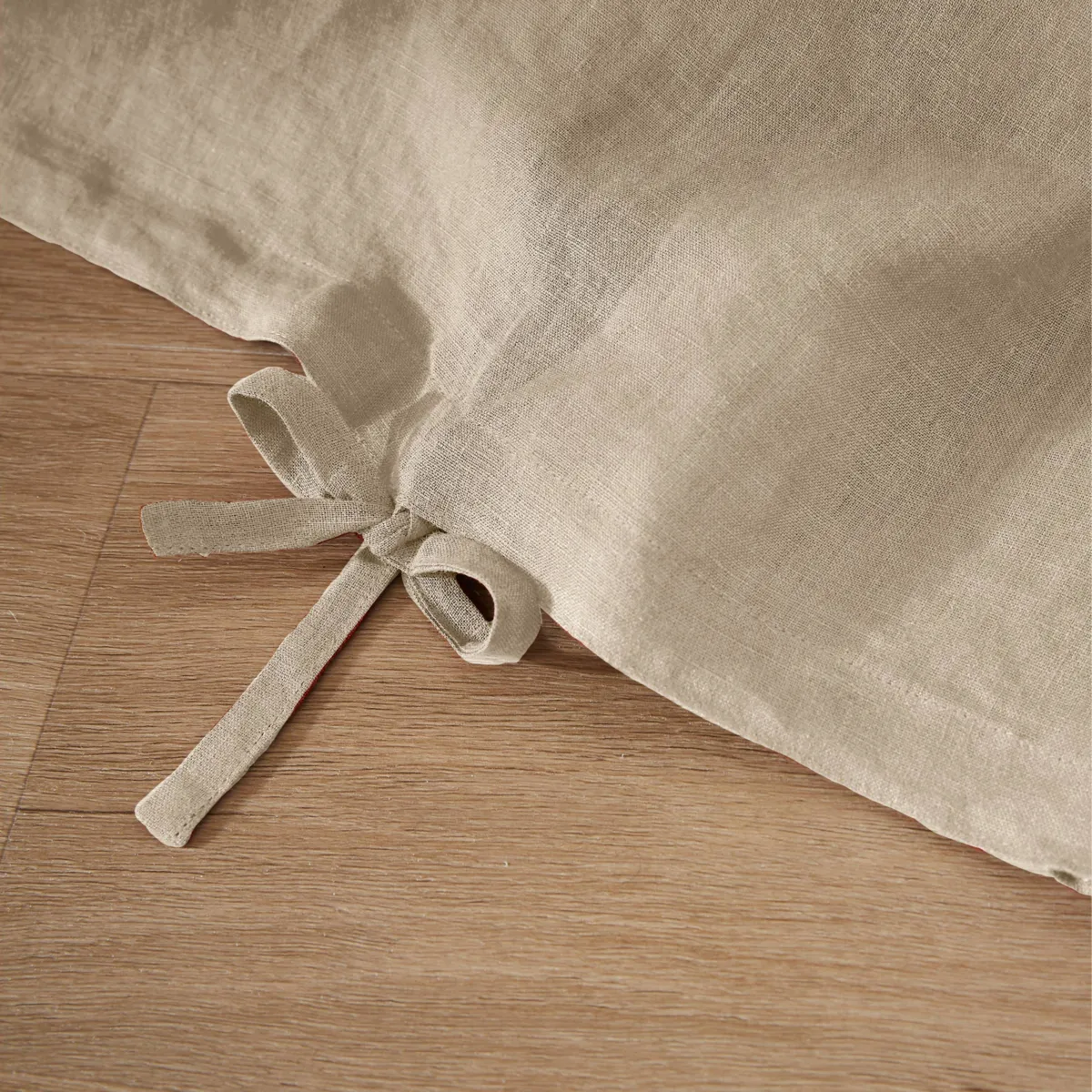 Housse de couette lin lavé (240 cm) Louise Beige 3