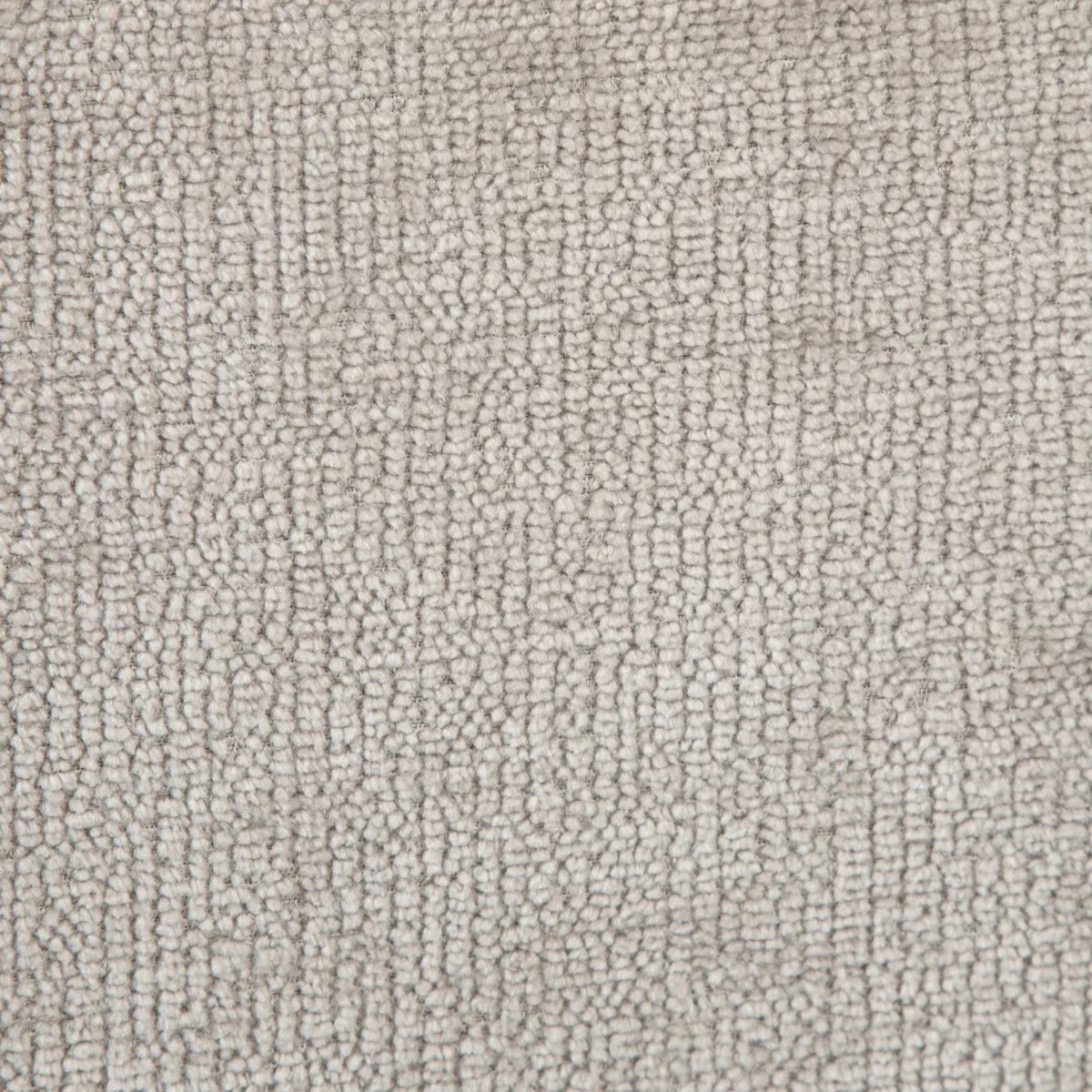 Set di 2 sedie da pranzo in tessuto chenille (seduta 48 cm) Zola Tortora