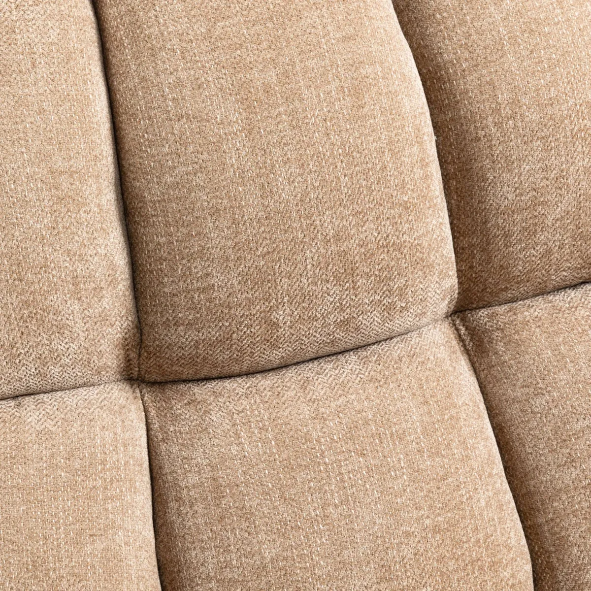 Poltrona girevole in tessuto (seduta 47 cm) Rezo Sabbia