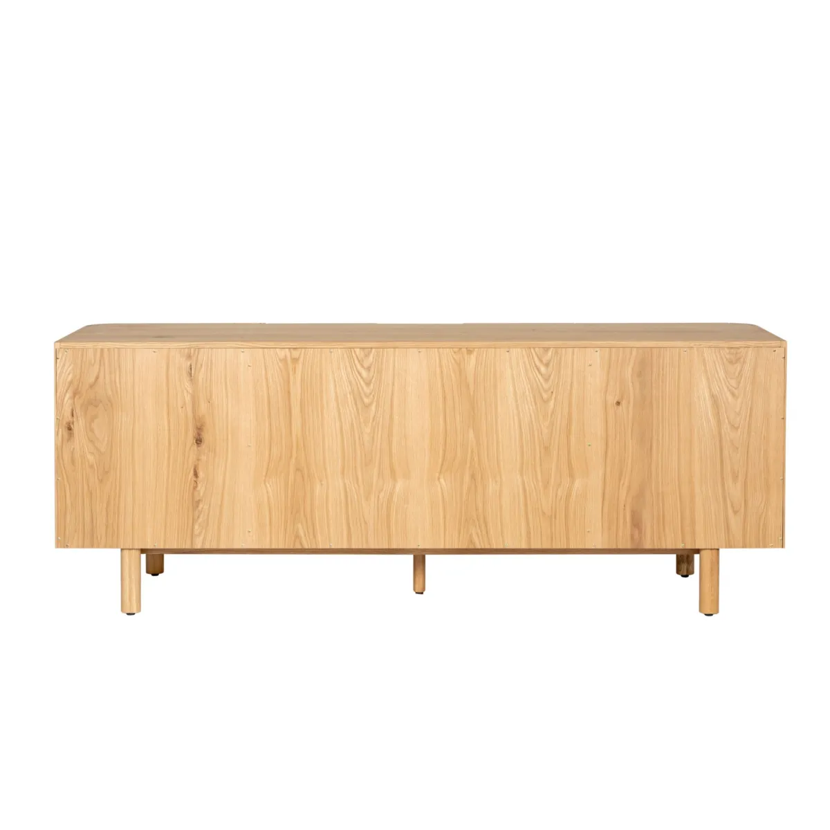 Madia 4 ante in rovere massiccio (200 x 80 cm) Oakland Naturale