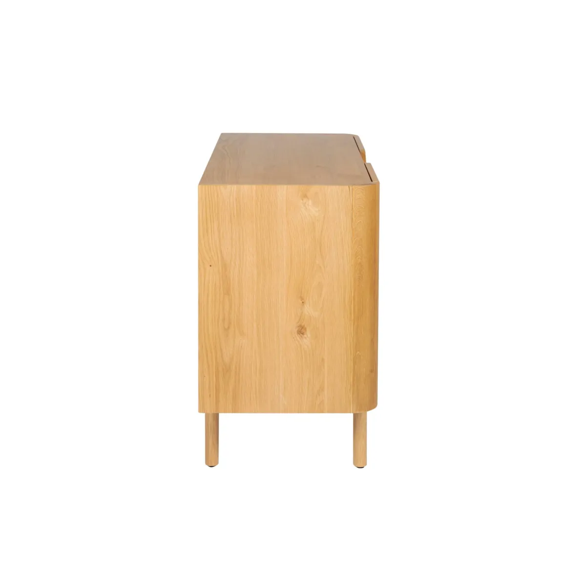 Buffet 2 portes chêne massif (107 x 80 cm) Oakland Naturel