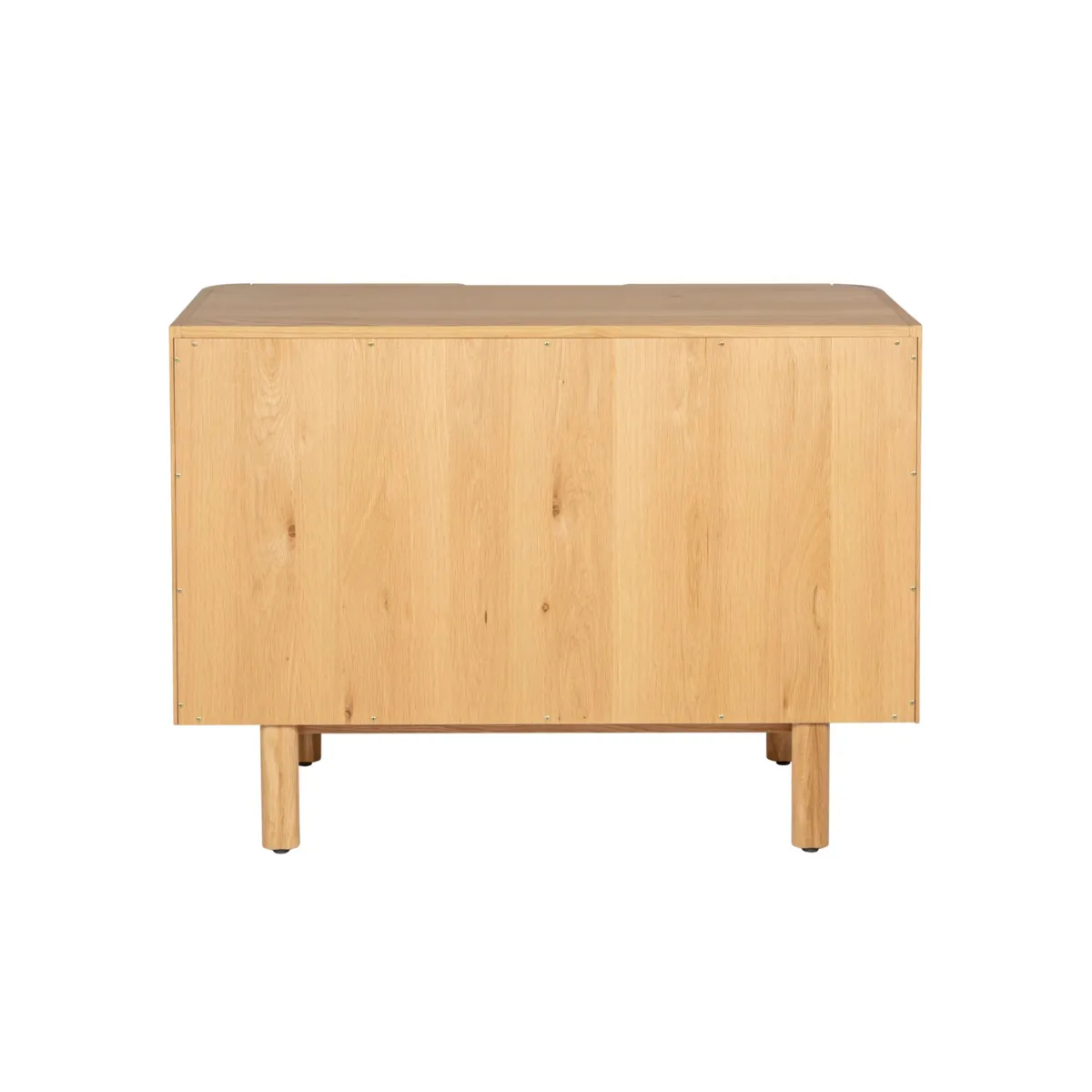 Buffet 2 portes chêne massif (107 x 80 cm) Oakland Naturel