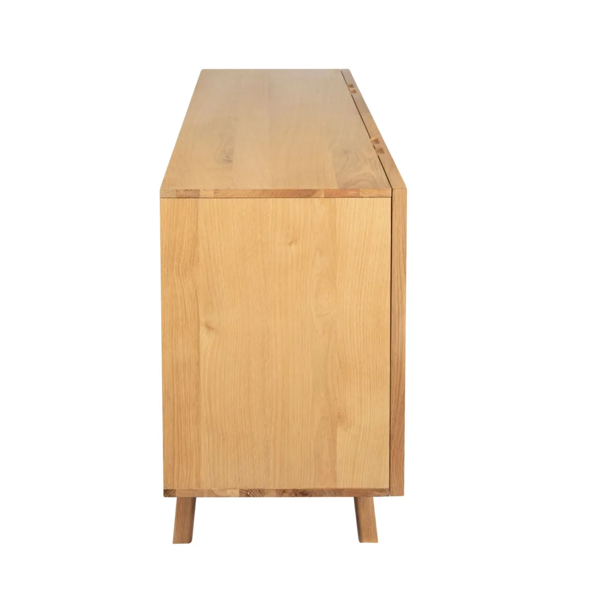 Madia 4 ante in rovere (200 x 80 cm) Olys Naturale